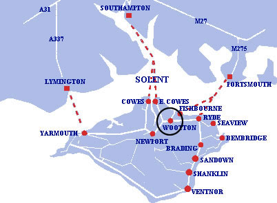 IOW Map Crossings